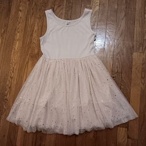 Sparkling Pale Pink Sleeveless Dress